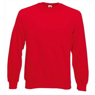 Afbeelding van Fruit of the Loom Classic Raglan Sweater Rood XXL