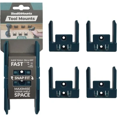 Afbeelding van StealthMounts TM MK18 BLU 4 Machinehouder voor Makita LXT Blauw pack