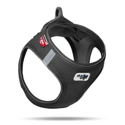 Afbeelding van Classic Vest Harness Air Mesh met curli D ring Buckle Black L