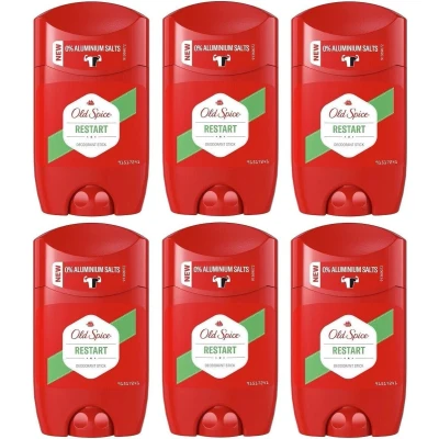 Afbeelding van 6x Old Spice Deodorant Stick Restart 50ml