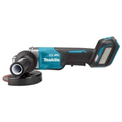 Afbeelding van Makita GA029GM201 40 V Max Haakse slijper 125 mm 4,0 ah accu (2 st), snellader, in mbo,x met veiligheidsschakelaar