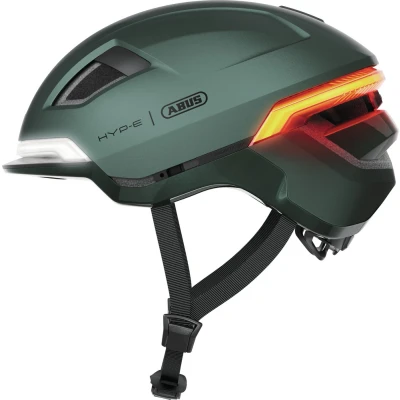 Afbeelding van Abus smart helm hyp e jungle green l 57 61cm