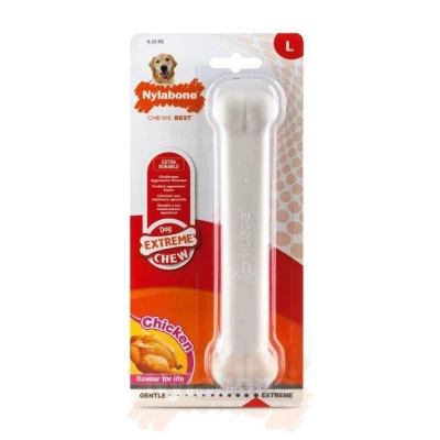 Afbeelding van Nylabone Extreme Chew Voor Harde Bijters Kipsmaak TOT 23 KG (57651)
