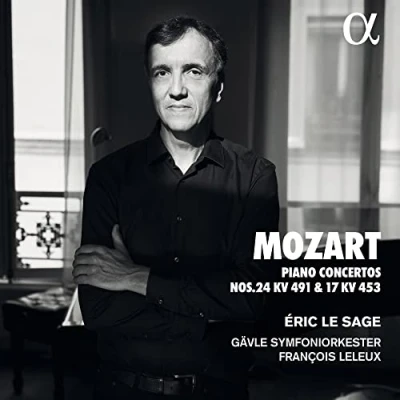 Afbeelding van Éric Le Sage, Gävle Symfoniorkester, François Leleux Piano Concertos Nos. 24 Kv 491 &amp; 17 453 (CD)