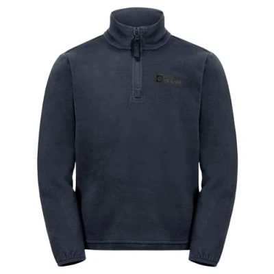 Afbeelding van Jack Wolfskin Taunus Halfzip Fleece trui voor kinderen, Maat: 104, Night blue