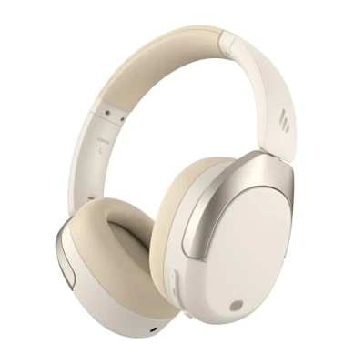Afbeelding van Edifier W830NB Draadloze over ear hoofdtelefoon met 45 dB ANC, 94 uur accu, LDAC Hi Res geluid, spatial audio, snel opladen, Bluetooth V5.4, Ivoor