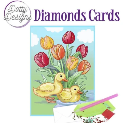Afbeelding van Ducks Diamond Cards by Dotty Designs