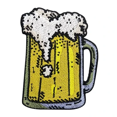 Afbeelding van Finally Home bier Patch om op te strijken, alcohol patches, strijkplaatje, opstrijkapplicatie, opstrijkapplicaties