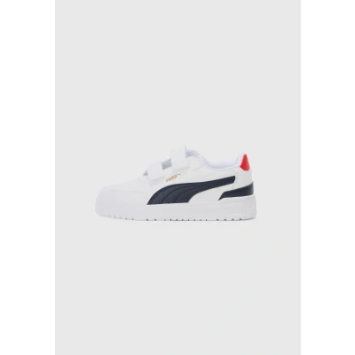 Afbeelding van Shuffle Downtown lage sneakers, Blauw/Rood/Wit, Maat 32,5 PUMA