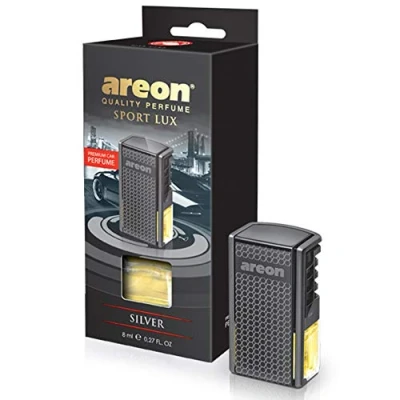 Afbeelding van Luchtverfrisser Areon LUX auto geur parfum zilver (Premium Car Silver)