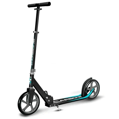 Afbeelding van Foldable adjustable Scooter 200mm with Kickstand SKIDS CONTROL CARBONE