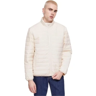 Afbeelding van Urban Classics Light Bubble Winterjas, Heren, Maat: Large, Whitesand