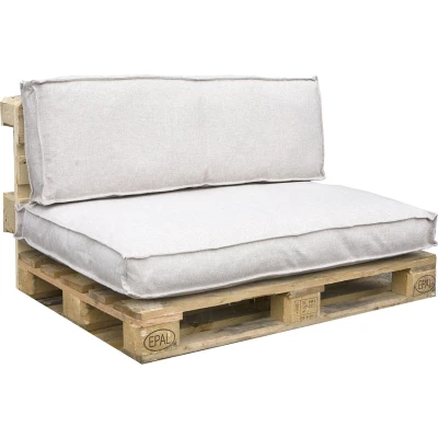 Afbeelding van In The Mood Collection Mick Palletkussens L120 cm Beige