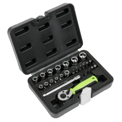 Afbeelding van Sealey 1/4&quot;Sq Drive Socket Set Metrisch 25st S01233