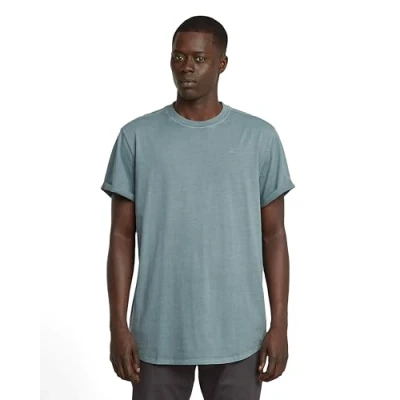Afbeelding van G STAR LASH Tshirt basic, Heren, Maat: XS, Bolt grey