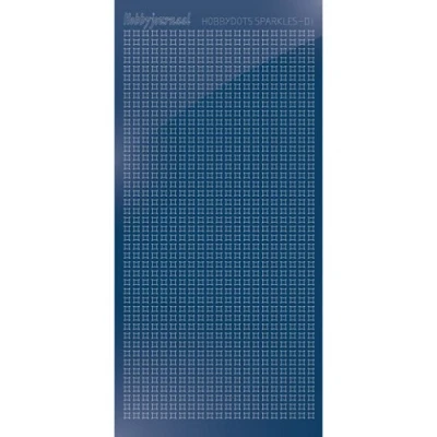 Afbeelding van Hobbydots sticker Sparkles 01 Mirror Blue