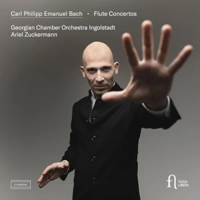 Afbeelding van Georgian Chamber Orchestra Ingolstadt &amp; Ariel Zuckermann C.P.E. Bach: Flute Concertos (CD)