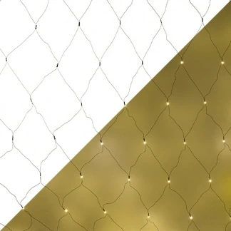 Afbeelding van Netverlichting 2 x meter Konstsmide (64 LEDs, Binnen/Buiten)