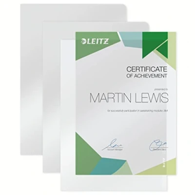 Afbeelding van Leitz Premium Zichtmap A4 1 stuk Transparant