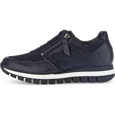 Afbeelding van Gabor Dames Sneakers blauw Maat 36