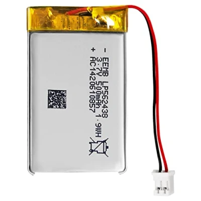 Afbeelding van EEMB lithium polymeerbatterij 3,7 V 500mAh 562438 Lipo oplaadbare batterij met draad JST connector bevestig de polariteit van het apparaat en voor aankoop