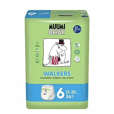 Afbeelding van Muumi Baby Ecologische Luierbroekjes 6 Junior Voordeelverpakking