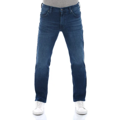 Afbeelding van Mustang Tramper Straight leg jeans, Heren, Maat: 34x30, Dark