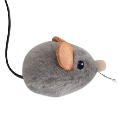 Afbeelding van Petstages Squeak Mouse Pluche kattenspeeltje met kattenkruid