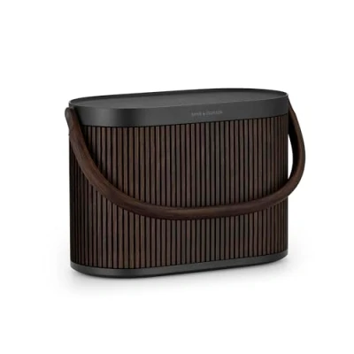 Afbeelding van Bang &amp; Olufsen Beosound A5 Dark Oak Draagbare speaker luidspreker Wi Fi en Bluetooth lange batterijduur