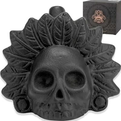 Afbeelding van Aztec Death Whistle Loud: Loudest Scream At 125+ Decibels Authentic Human Sounding Screams Screaming War ARKAEOLOGY