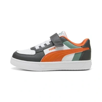 Afbeelding van PUMA CAVEN 2.0 Blok AC+ PS, Green Moon Ahornsiroop Wit, 29 EU