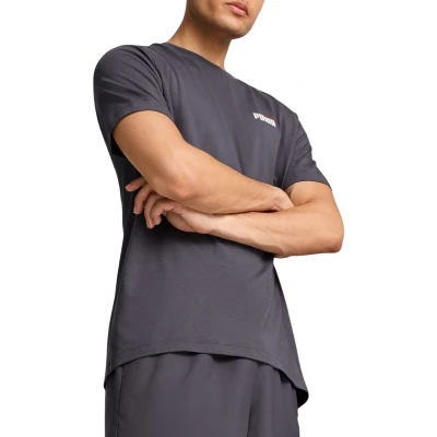 Afbeelding van Puma COL Small LOGO Tshirt basic, Heren, Maat: Medium, Galactic gray
