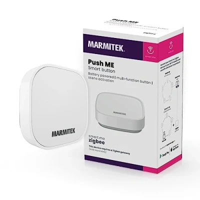 Afbeelding van Marmitek Smart Zigbee Push Me Button Wit