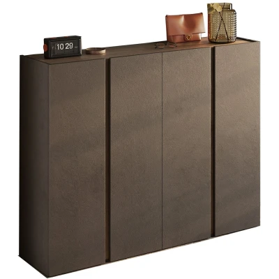 Afbeelding van Benvenuto Design Frame Brons / Mercure Eiken Schoenenkast 4 Deuren