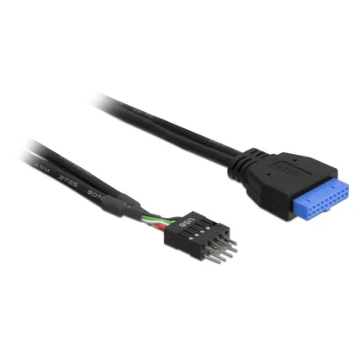 Afbeelding van Delock Kabel USB 3.0 Pin Header Vrouwelijk &gt; 2.0 Manne