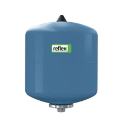 Afbeelding van Reflex refix expansievat 8l voordruk 4bar einddruk 10bar max 70graden c continu hx 316x206mm blauw 7301000