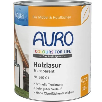 Afbeelding van Auro Transparante Houtbeits 0,75L Kleurloos 01
