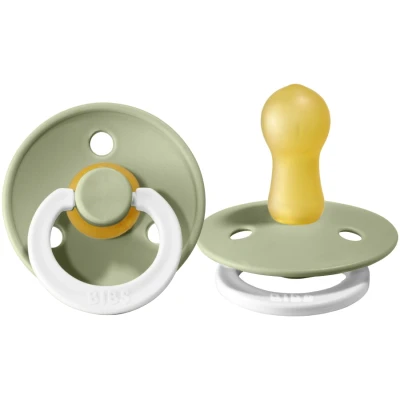 Afbeelding van Bibs Sage Glow in the Dark 6 18 mnd Fopspeen 200270C