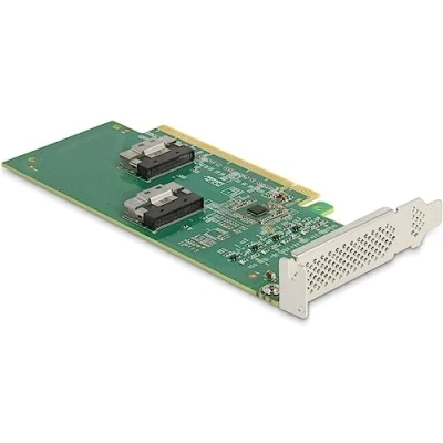 Afbeelding van Delock PCI Express 4.0 x16 Karte zu 4 x SFF 8639 NVMe Bifurcation