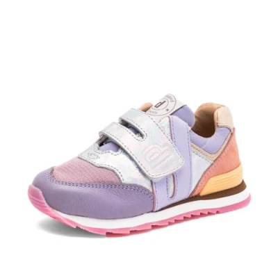 Afbeelding van Bisgaard Winston Sneakers laag galaxy/multicoloured voor kinderen, Maat: 24, Galaxy/multi coloured Leer en textiel