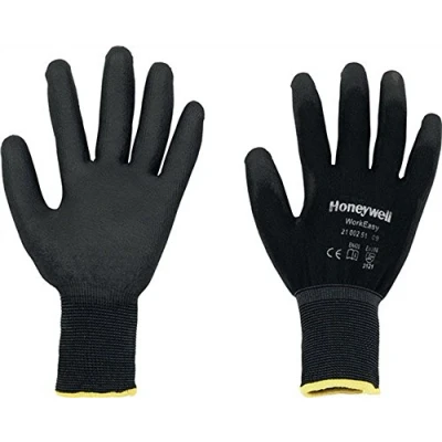 Afbeelding van Honeywell Handschoen maat 8 zwart EN 388 PSA categorie II polyester m.polyurethaan 100 paar 2100251 08