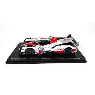 Afbeelding van TOYOTA TS050 HYBRID # 8 GAZOO Racing 8th le Mans 2017 Buemi Davidson Nakajima Spark 1/43 voor Hachette Japon (LM01)
