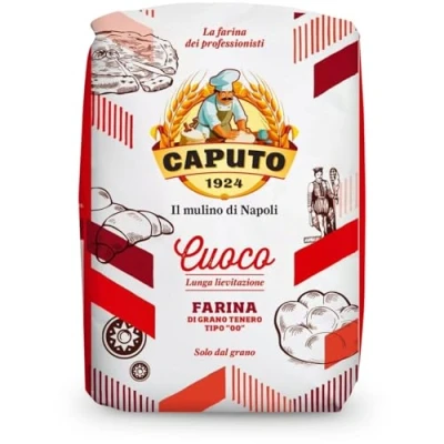 Afbeelding van Pizzabloem 00 Caputo Cuoco 1 kg Italiaans pizzameel type