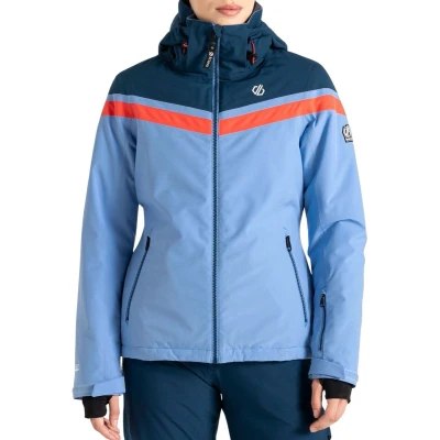 Afbeelding van Dare2B ski jack Flurry lichtblauw/donkerblauw/rood