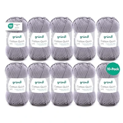 Afbeelding van 865 70 Cotton Quick Uni zilvergrijs 10x50 gram
