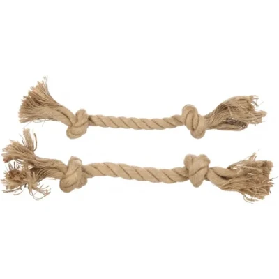 Afbeelding van Flamingo Hondenspeelgoed Touw Met 2 Knopen 33CM