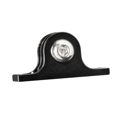 Afbeelding van Mantona ALU GoPro Mount schroefhouder (geschikt voor Hero 6 5 4 3+ 3 2 1, Session en andere compatibele Action Cams, geanodiseerd aluminium, houder bevestiging op houten platen) zwart