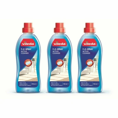 Afbeelding van Vileda 1 2 Spray Liquid 3x 750 ml