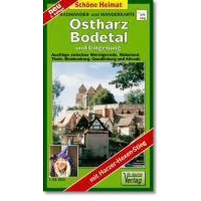 Afbeelding van Radwander und Wanderkarte Ostharz, Bodetal Umgebung 1 : 35 000