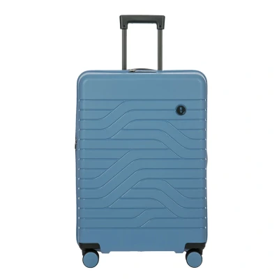 Afbeelding van Bric&#039;s Be Young Ulisse Trolley Medium Expandable Grey Blue Harde Koffer